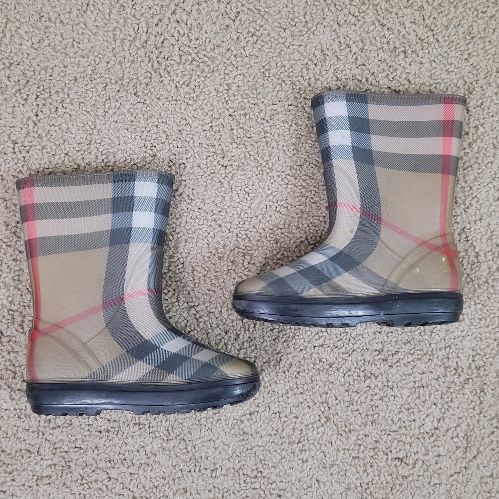 Burberry Rain Boots - Picture 2 of 11